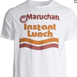 Trendy Maruchan Ramen Noodle Instant Lunch Logo T-Shirt - Size M